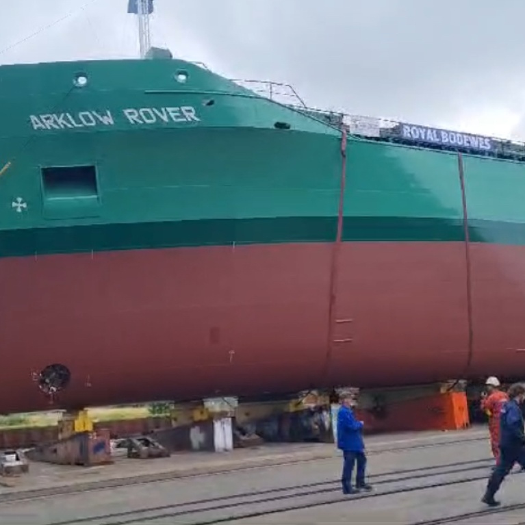 Arklow Rover - Launching